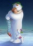 雪人与雪狗